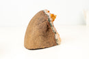 Orange Citrine Crystal Cluster with Stalactite Flower and Calcite - E2D Crystals & Minerals