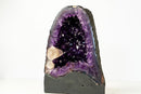 Small AAA - Grade Amethyst Geode with Gemmy “Grape Jelly” Purple - E2D Crystals & Minerals