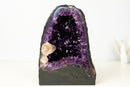Small AAA - Grade Amethyst Geode with Gemmy “Grape Jelly” Purple - E2D Crystals & Minerals