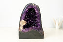 Small AAA - Grade Amethyst Geode with Gemmy “Grape Jelly” Purple - E2D Crystals & Minerals