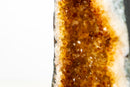 Tall Orange Citrine Crystal Geode Cathedral with Sparkly Points - E2D Crystals & Minerals