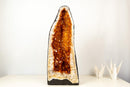 AAA - Grade Golden - Orange Citrine Geode Cathedral - E2D Crystals & Minerals