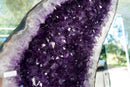 Museum-Scale Amethyst Wings Pair – Symmetrical Long-Tailed Butterfly Geodes