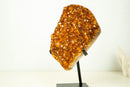 Natural Citrine Cluster with AAA, Orange Druzy Madeira - 4.9 Kg - 11 lb