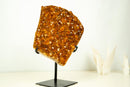 Natural Citrine Cluster with AAA, Orange Druzy Madeira - 4.9 Kg - 11 lb