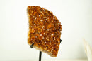 Natural Citrine Cluster with AAA, Orange Druzy Madeira - 4.9 Kg - 11 lb
