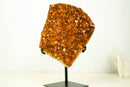 Natural Citrine Cluster with AAA, Orange Druzy Madeira - 4.9 Kg - 11 lb