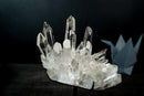 Collector’s Serra do Cabral Clear Quartz Cluster – Large Multi-Terminated Crown Formation, AAA-Grade (Brazil)