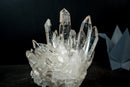 Collector’s Serra do Cabral Clear Quartz Cluster – Large Multi-Terminated Crown Formation, AAA-Grade (Brazil)