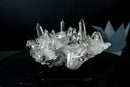 Collector Serra do Cabral Quartz Plate – Optical-Clear Multi-Terminated Crystal Landscape Cluster | 1.4 Kg