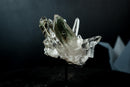 Collector Green Chlorite Phantom Quartz – Lemurian Crystal with Lodolite Inclusions (585 g)