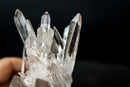 Collector Clear Quartz Cluster from Serra do Cabral, Diamantina – Long Radiating Crown Formation | 405 g