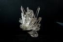 Collector Clear Quartz Cluster from Serra do Cabral, Diamantina – Long Radiating Crown Formation | 405 g