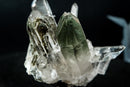 Collector Green Chlorite Phantom Quartz – Lemurian Crystal with Lodolite Inclusions (585 g)