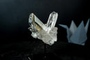 Collector Green Chlorite Phantom Quartz – Lemurian Crystal with Lodolite Inclusions (585 g)