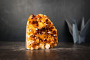 Citrine Crystal Cluster Wood – Deep Orange Gemmy Points, Self-Standing Cut Base (1.5 kg | 3.4 lb) - E2D Crystals & Minerals