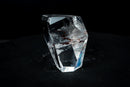 Water-Clear Quartz “Rainbow Generator” Freeform Sculpture – Hand-Faceted Crystal from Diamantina, Brazil (1.5 lb) - E2D Crystals & Minerals