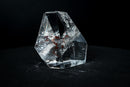 Water-Clear Quartz “Rainbow Generator” Freeform Sculpture – Hand-Faceted Crystal from Diamantina, Brazil (1.5 lb) - E2D Crystals & Minerals