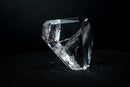 Water-Clear Quartz “Rainbow Generator” Freeform Sculpture – Hand-Faceted Crystal from Diamantina, Brazil (1.5 lb) - E2D Crystals & Minerals