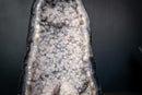 Rare Agate Geode with Snowball Botryoidal Quartz & Sparkling Druzy – Natural Amethyst Crystal Cathedral (10 Lb - 10.5 In) - E2D Crystals & Minerals