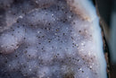 Rare Blue Lace Agate Geode with Baby Blue Galaxy Amethyst Druzy & Botryoidal Crystal Formations (3.1 Kg - 6.7 lb) - E2D Crystals & Minerals