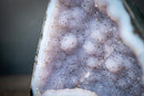 Rare Pair of Blue Lace Agate Geodes with Baby Blue Galaxy Amethyst Druzy & Botryoidal Crystal Formations (14 lb | 14 lb) - E2D Crystals & Minerals