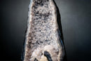 Rare Agate Geode with Snowball Botryoidal Quartz & Sparkling Druzy – Natural Amethyst Crystal Cathedral (10 Lb - 10.5 In) - E2D Crystals & Minerals