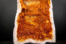 Large AAA Citrine Cathedral Geode – Fiery Orange Druzy, Super Extra Collector Crystal (52 lb | 24 kg)