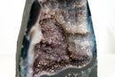 Rare Natural Amethyst Geode with Sparkling Galaxy Druzy & Lace Agate Matrix – Table-Size Specimen (8.6 Kg - 19 lb)