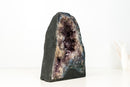 Rare Agate Geode – Intact Formation with Purple Amethyst & Natural Landscape Patterns