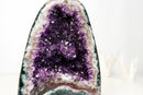 Small High-Grade Natural Amethyst Geode – Gemmy Violet Druzy, Agate Matrix & Stalactite Formation, 100% Natural / No Cement