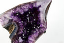 Spectacular AAA-Grade Brazilian Amethyst Geode on Stand – Gemmy Violet Crystal Collector Specimen (Large: 18.9 In - 31.6 Lb)