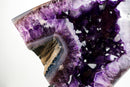 Spectacular AAA-Grade Brazilian Amethyst Geode on Stand – Gemmy Violet Crystal Collector Specimen (Large: 18.9 In - 31.6 Lb)