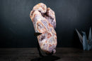 Pink Amethyst Geode with Druzy and Rare Red Inclusions in Quartz – AA Super Extra Rose Amethyst – 1.9 kg (4.1 lb)