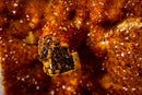 Large Pair of AAA Citrine Cathedral Geodes – Fiery Orange Crystal Druzy, Super Extra Collector Specimens (102 lb | 46 kg)