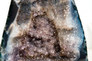 Rare Natural Amethyst Geode with Sparkling Galaxy Druzy & Lace Agate Matrix – Table-Size Specimen (8.6 Kg - 19 lb)