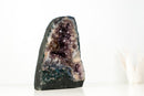 Rare Natural Agate Geode with Purple Amethyst & Scenic Mineral Formations
