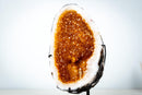 AAA-Grade Natural Citrine Geode Cave with Golden Orange Druzy and Rare Crystals (Small Size: 3.3 Kg - 7.2 lb) - E2D Crystals & Minerals
