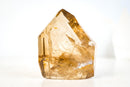 Exceptional Natural Citrine Crystal Point – Genuine Unheated Honey-Gold Quartz with Internal Rainbows (1060g / 2.3 lb) - E2D Crystals & Minerals