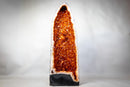 AAA-Grade Citrine Cathedral Geode – Madeira Orange Crystal Druzy, Large Tall Brazilian Specimen (165 Lb. - 75 Kg) - E2D Crystals & Minerals