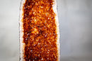 AAA-Grade Citrine Cathedral Geode – Madeira Orange Crystal Druzy, Large Tall Brazilian Specimen (165 Lb. - 75 Kg) - E2D Crystals & Minerals