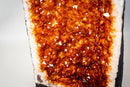 AAA-Grade Citrine Cathedral Geode – Madeira Orange Crystal Druzy, Large Tall Brazilian Specimen (165 Lb. - 75 Kg) - E2D Crystals & Minerals