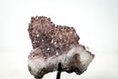 Rare Intact Lavender Amethyst Flower Stalactite with Natural Goethite Needles (1.5 Kg - 3.4 lb) - E2D Crystals & Minerals