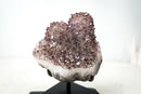 Rare Intact Lavender Amethyst Flower Stalactite with Natural Goethite Needles (1.5 Kg - 3.4 lb) - E2D Crystals & Minerals