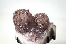 Rare Intact Lavender Amethyst Flower Stalactite with Natural Goethite Needles (1.5 Kg - 3.4 lb) - E2D Crystals & Minerals