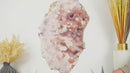 Pink Amethyst Geode, Natural Rose Amethyst Geode Slab with Druzy - 6.2 Kg - 13.7 lb