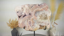 Rare Pink and White Amethyst Geode with Shiny Colorful Druzy, Natural - 12.7 Kg - 27.9 lb