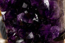 Amethyst Geode Cluster with AAA Dark Purple Grape Jelly Amethyst Points collective