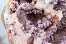 Museum AAA Natural Pink Amethyst Geode Sparkly Rose Amethyst Druzy - 64 Lb X Large - E2D Crystals & Minerals