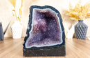 Small Banded Agate with Purple Galaxy Amethyst Geode collective
